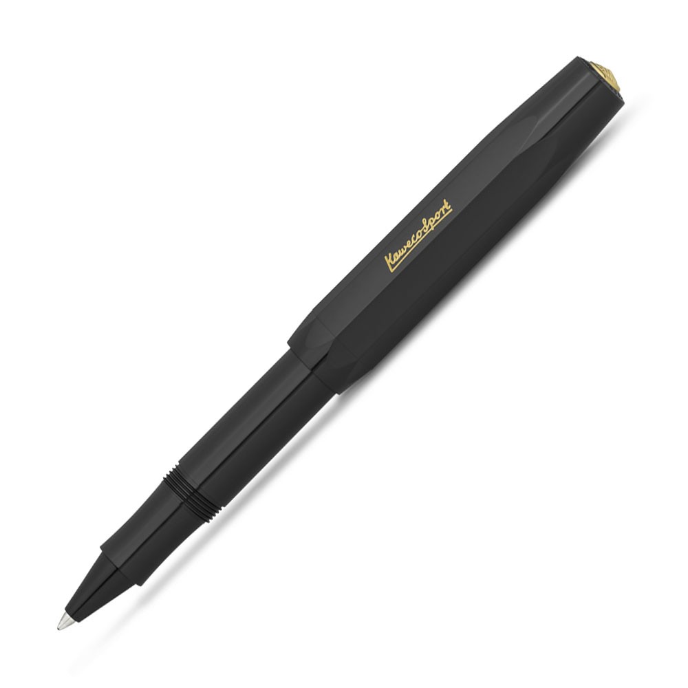 Kaweco Klasik Sport Roller Kapaksiz Siyah
