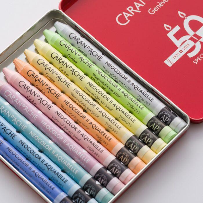 Caran d'Ache Neo Pastel Seti Pastel 10 Renk