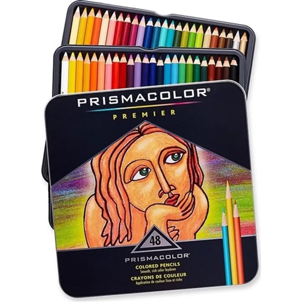 PRISMACOLOR PREMIER RENKLİ KURU BOYA KALEMİ 48li Set (1753452)