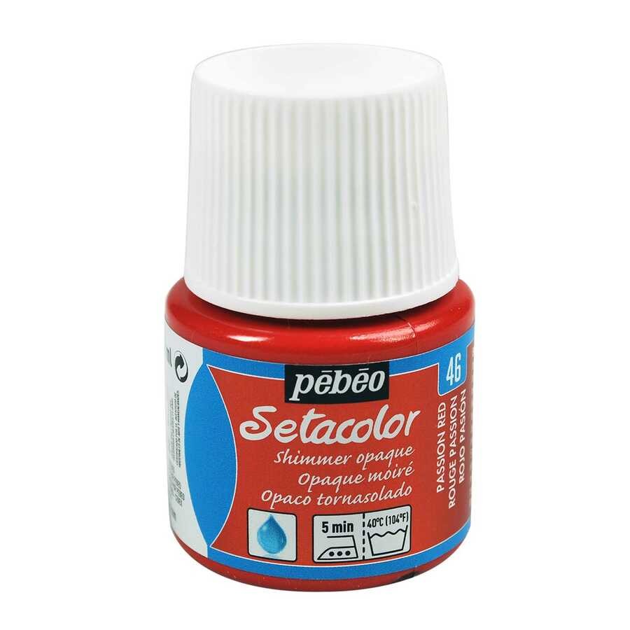 Pebeo Setacolor Opak Kumaş Boyası 45 ml YD Pasion Red