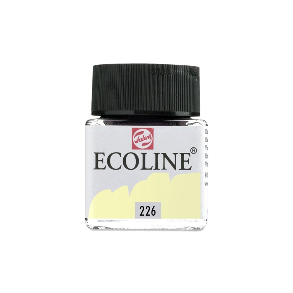 Talens Ecoline Sıvı Sulu Boya 30 ml 226 Pastel Yellow