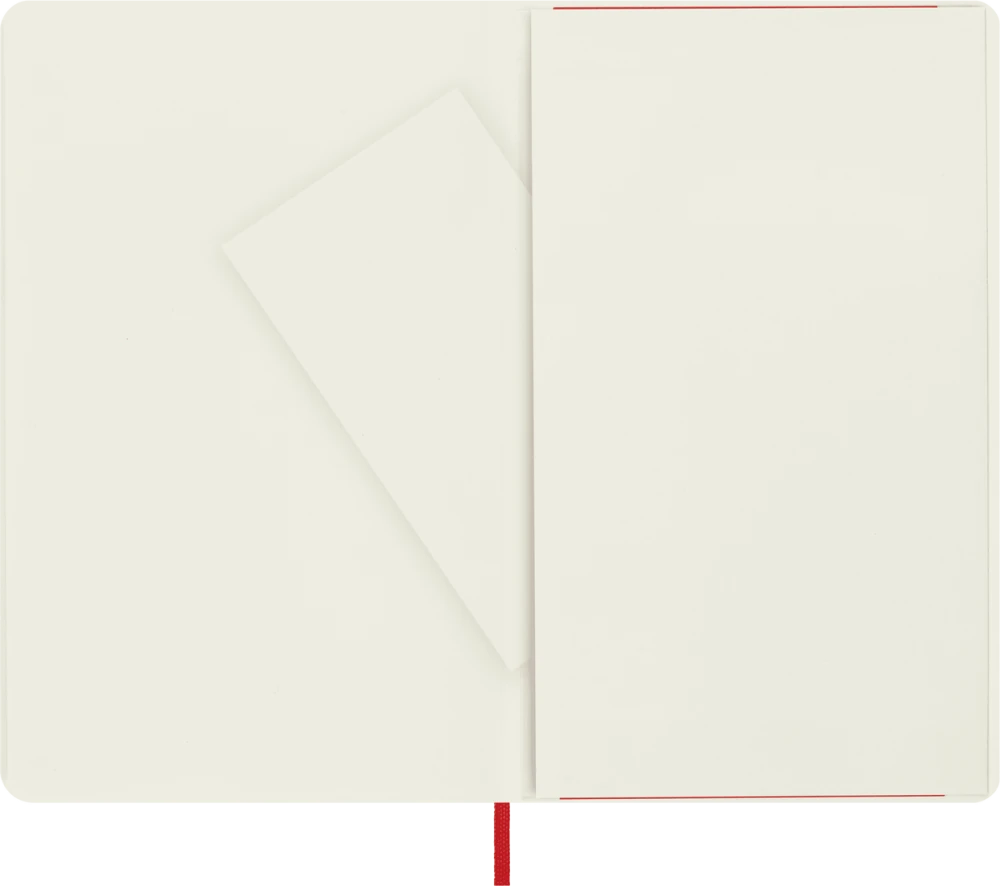 Moleskine Classic Yumuşak Kapak Çizgisiz Defter 9x14 192 Sayfa  Kırmızı