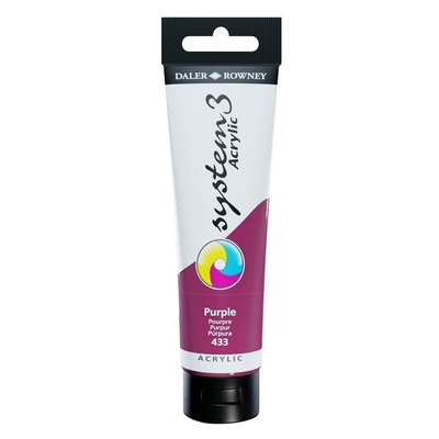 Daler Rowney System 3 Original Akrilik Boya 150 ml Purple