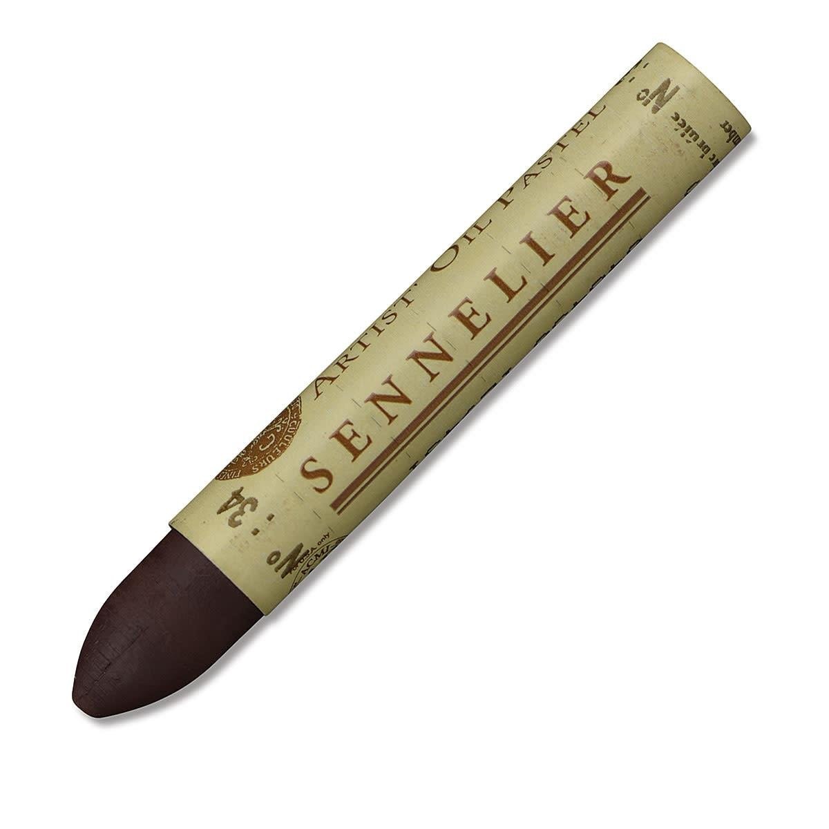 Sennelier Oil Pastel Burnt Umber No:034