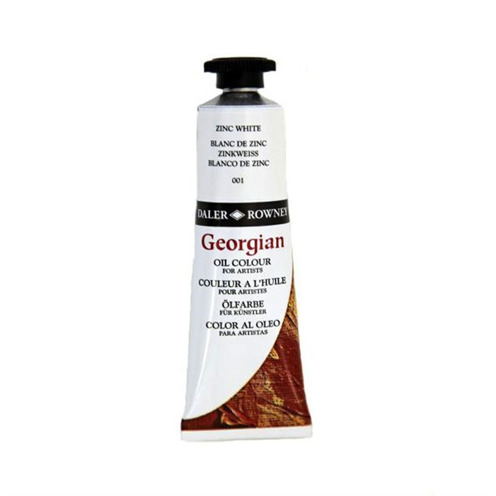 Daler Rowney Georgian Yağlı Boya 38 ml 001 Zinc White