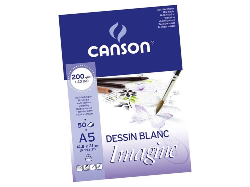 Canson Mix Media İmagine A5 200G 50Sayfa