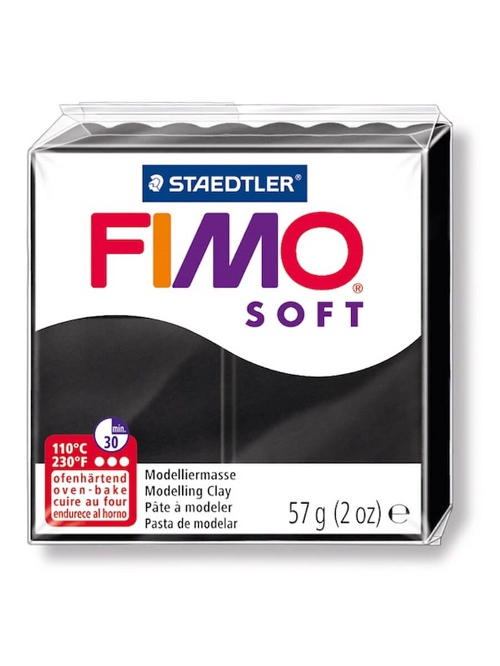 Fimo Soft Polimer Kil Siyah 57 gr