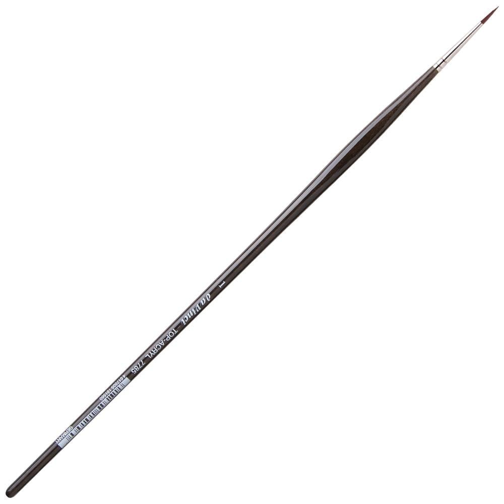 Da Vinci Top Acryl Sentetik Yuvarlak Akrilik ve Yağlı Boya Fırçası 7785 No:1