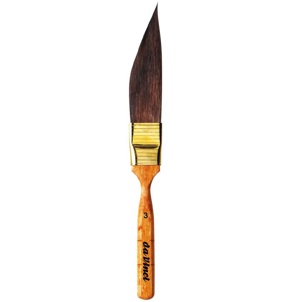 Da Vinci Kazan Sincap Kılı Ekstra Uzun Kılıç Çizgi Fırçası Seri 700 No:3