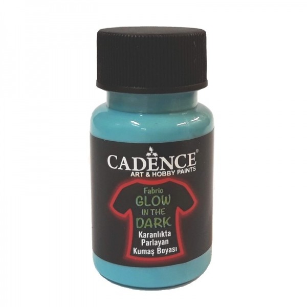 Cadence Karanlıkta Parlayan Kumaş Boyası 50 ml F05