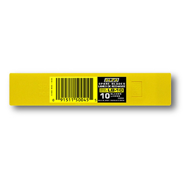 Olfa Lb-10 Geniş Maket Bıçağı Yedeği 10'Lu Tüp