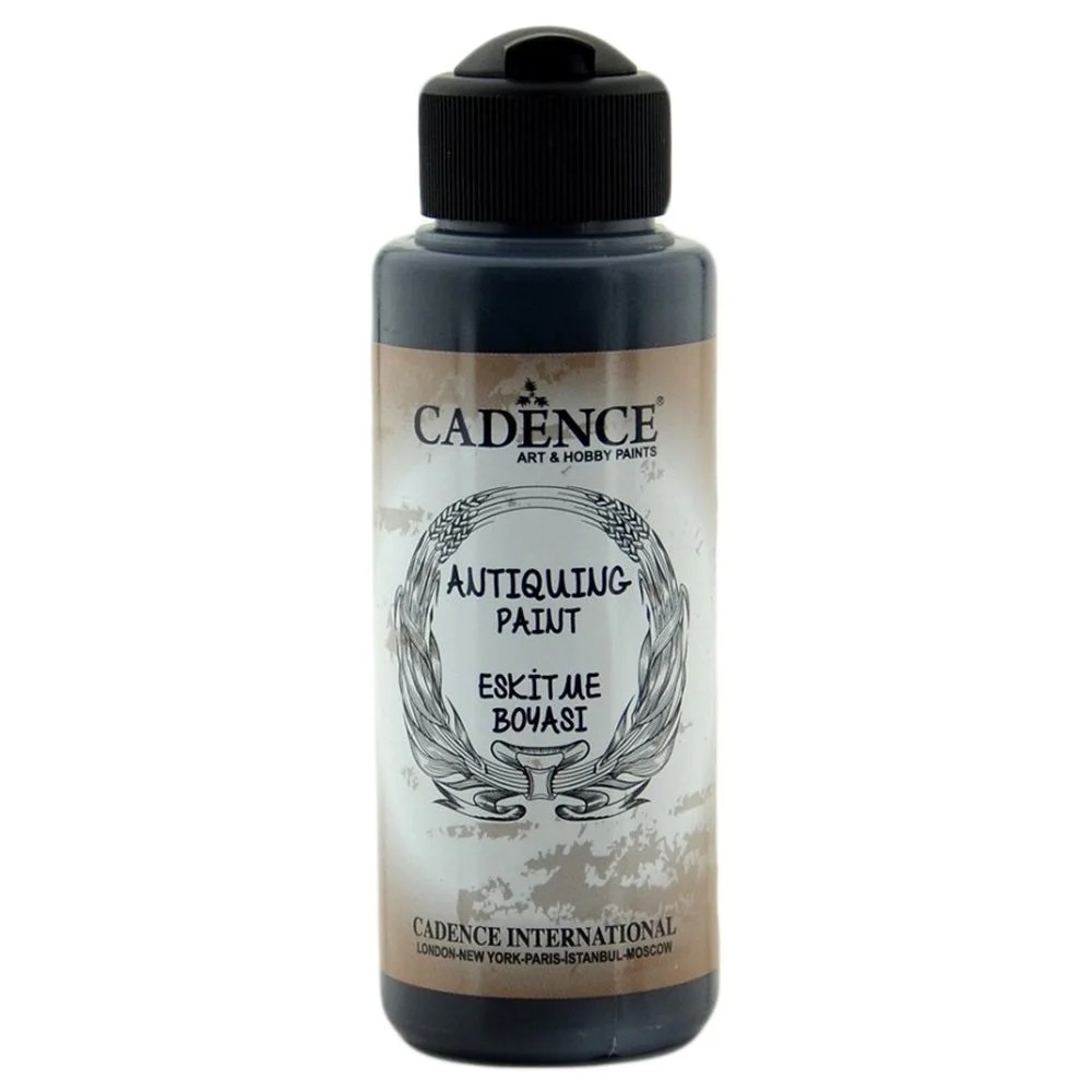 Cadence Eskitme Boyası 120 ml Siyah 305