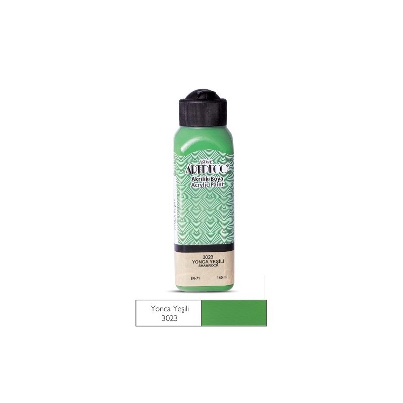 Artdeco Akrilik Boya 140 ml 3812 Pastel Yeşil