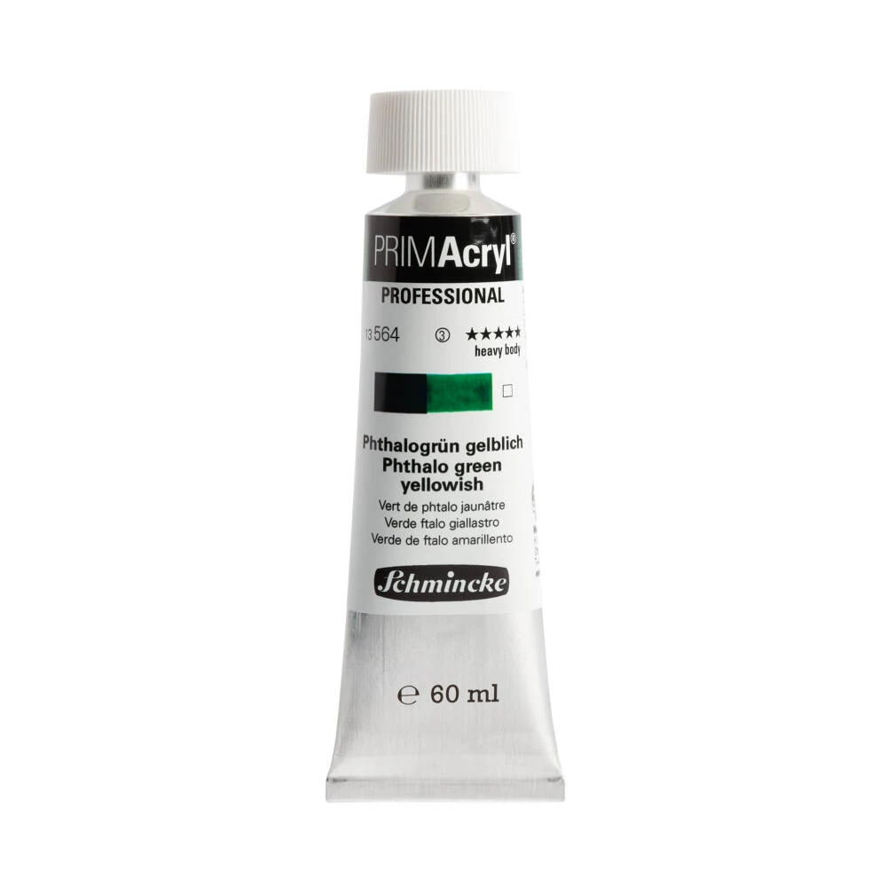 Schmincke Primacryl Artist Akrilik Boya 60 ml 564 Phthalo Green Yellow Shade