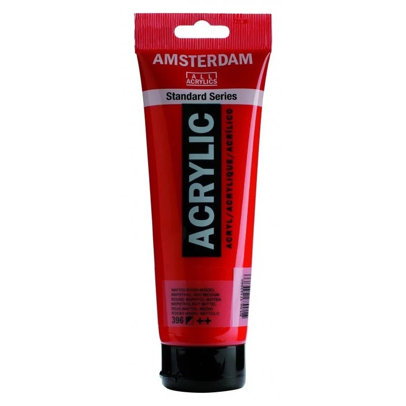 Talens Amsterdam Standard Akrilik Boya 120 ml 396 Naphtholol Red Medium