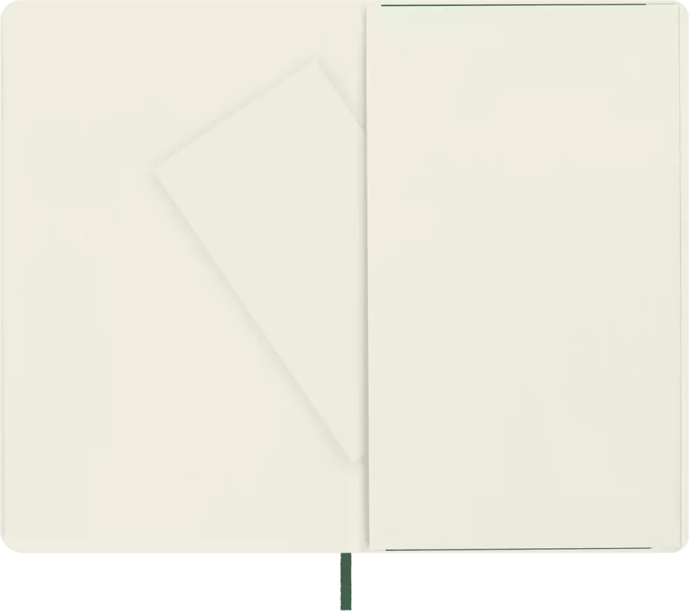 Moleskine Classic Yumuşak Kapak Çizgisiz Defter 13x21 Mersin Yeşili