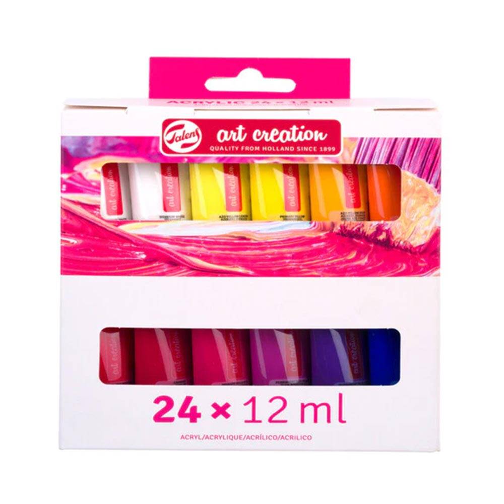 Talens Artcreation (Plastik Tüp) Akrilik Boya Seti 24X12 ml