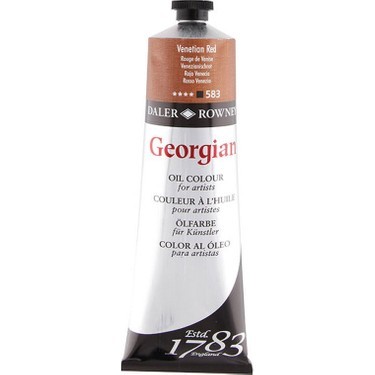 Daler Rowney Georgian Yağlı Boya 225 ml 583 Venetian Red