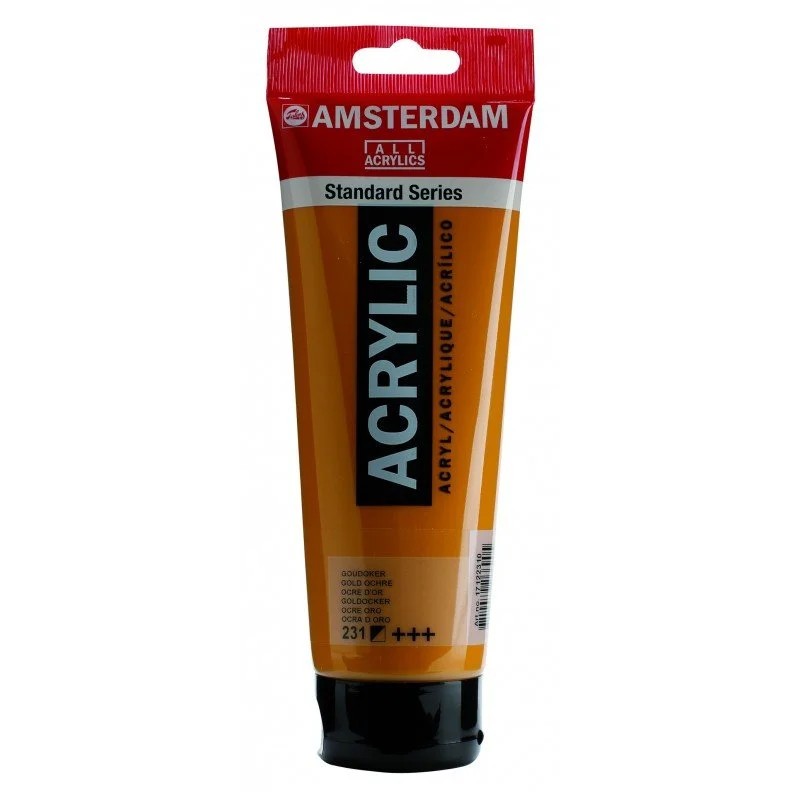 Talens Amsterdam Standard Akrilik Boya 120 ml 231 Gold Ohre