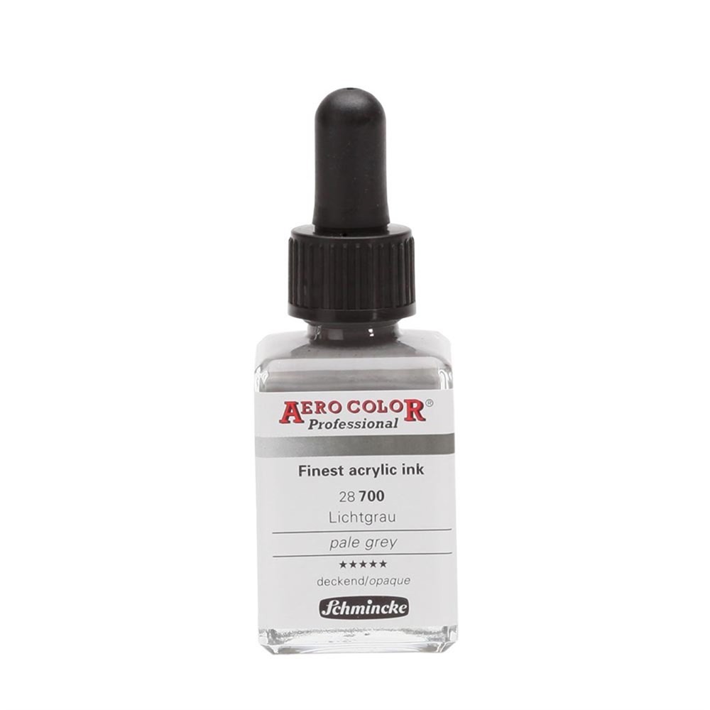 Schmincke Aero Color Akrilik Mürekkep 28 ml 700 Pale Grey