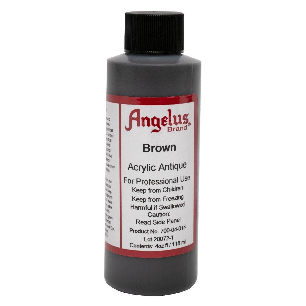 Angelus Akrilik Deri Cilası Antique Brown 118 ml