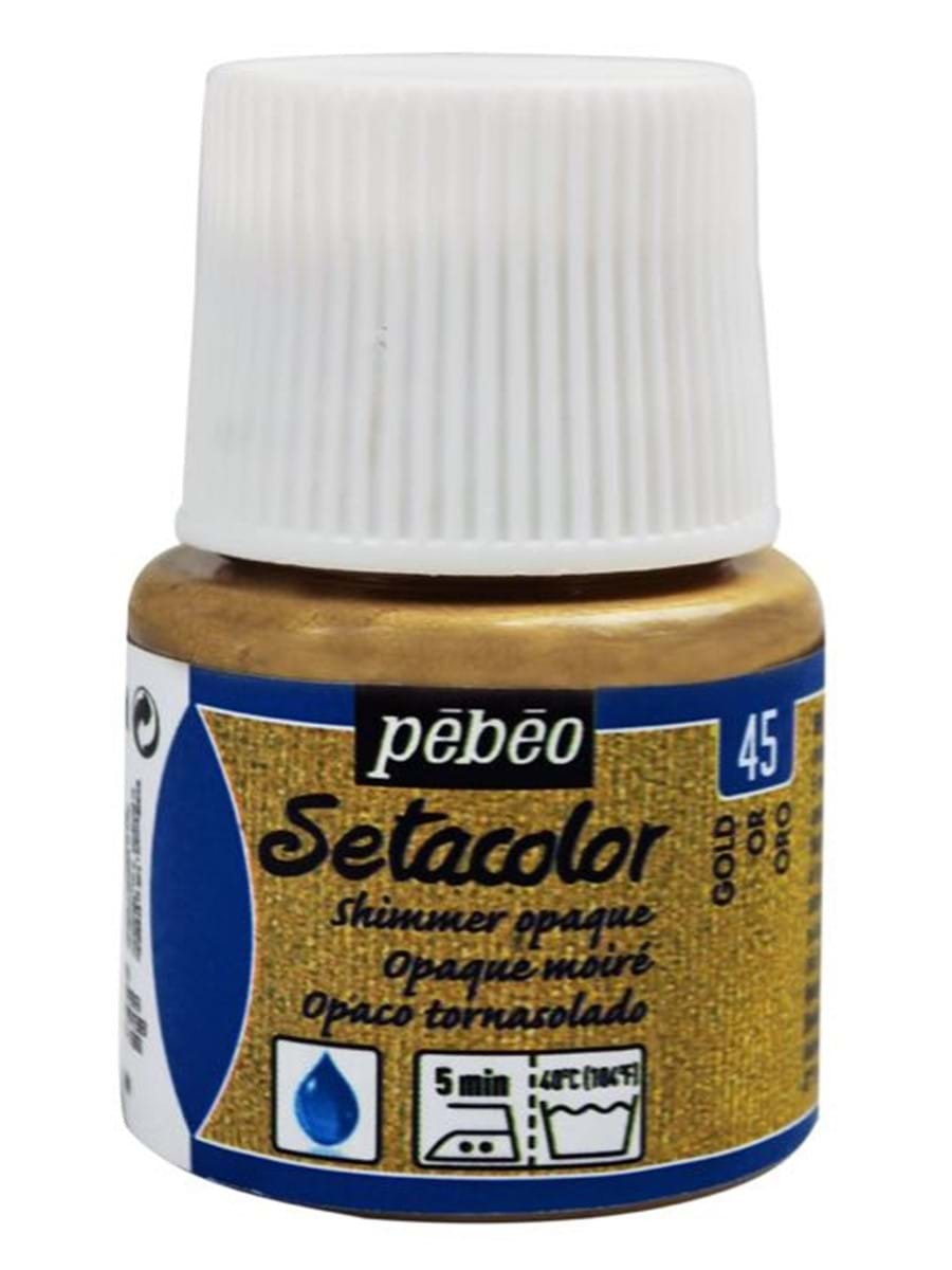 Pebeo Setacolor Opak Kumaş Boyası 45 ml YD Or Noire