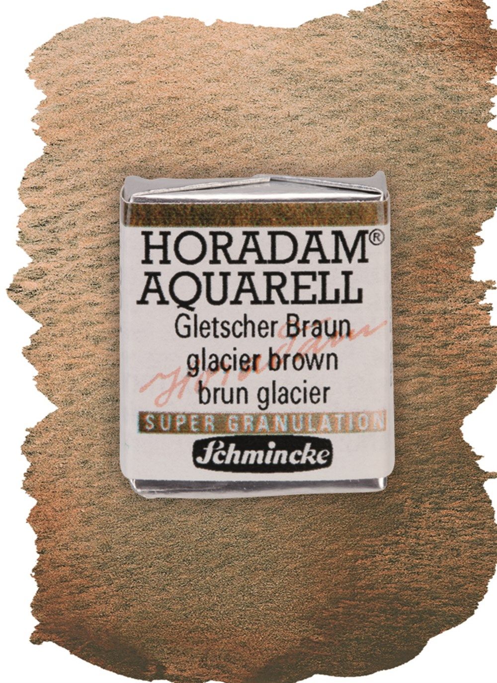Schmincke Horadam Supergranulation Sulu Boya Glacier Brown 1/2 Tab.