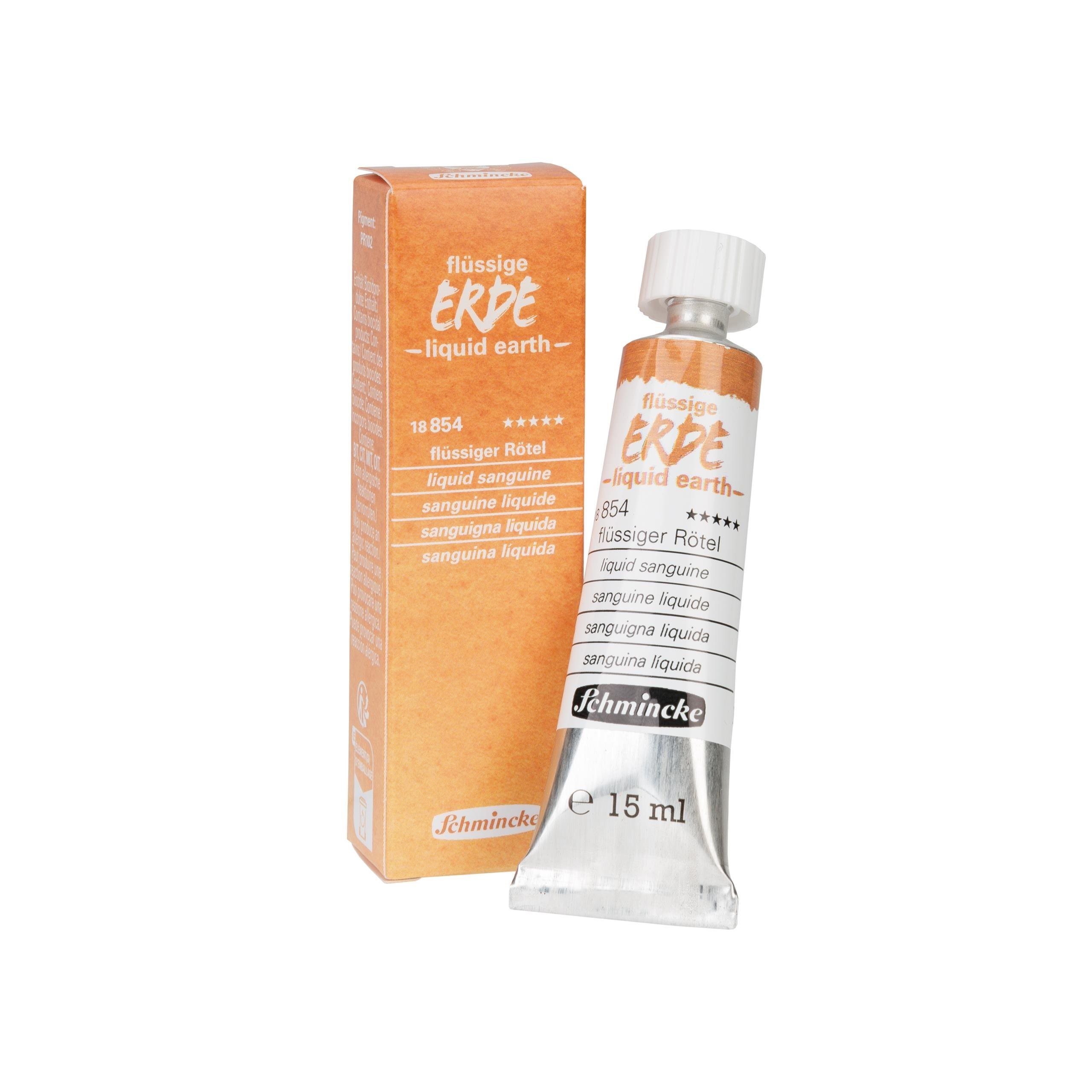 Schmincke Liquid Charcoal Earth Colors - Red Chalk 15 ml