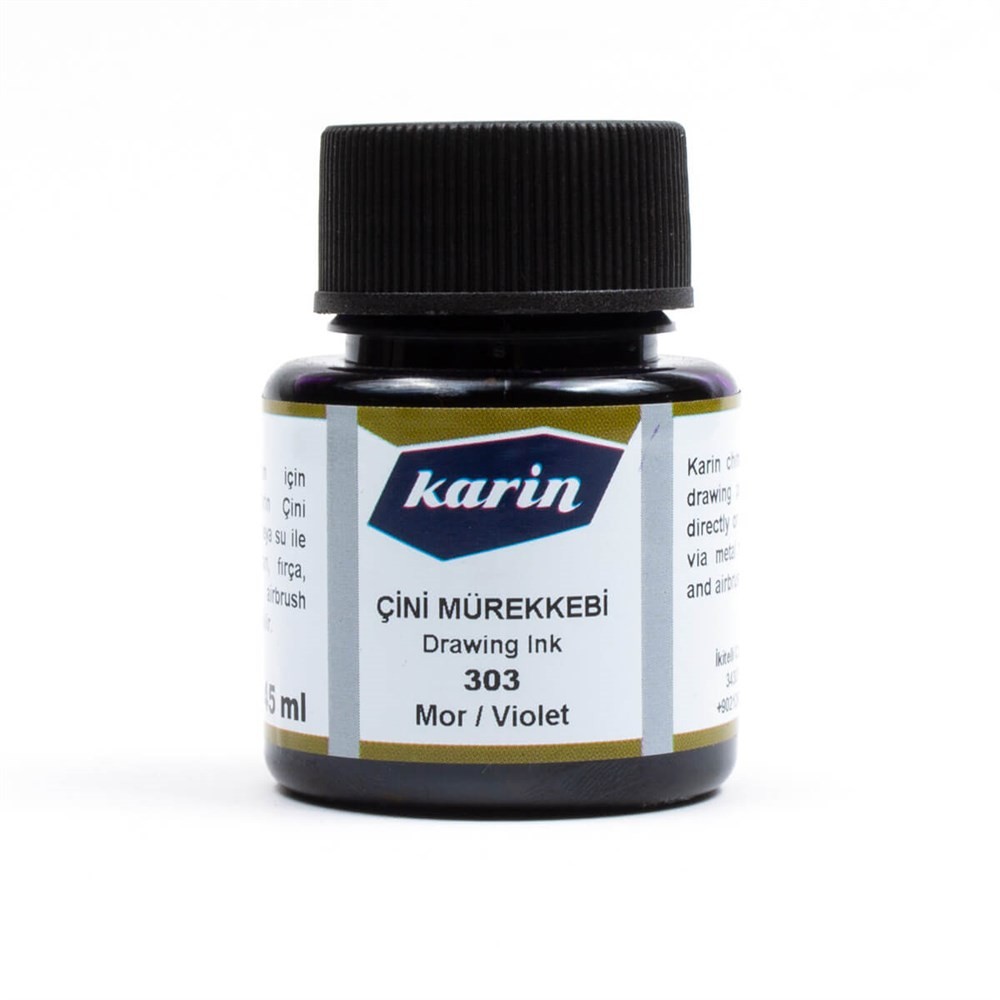 Karin Çini Mürekkebi Mor 45 ml