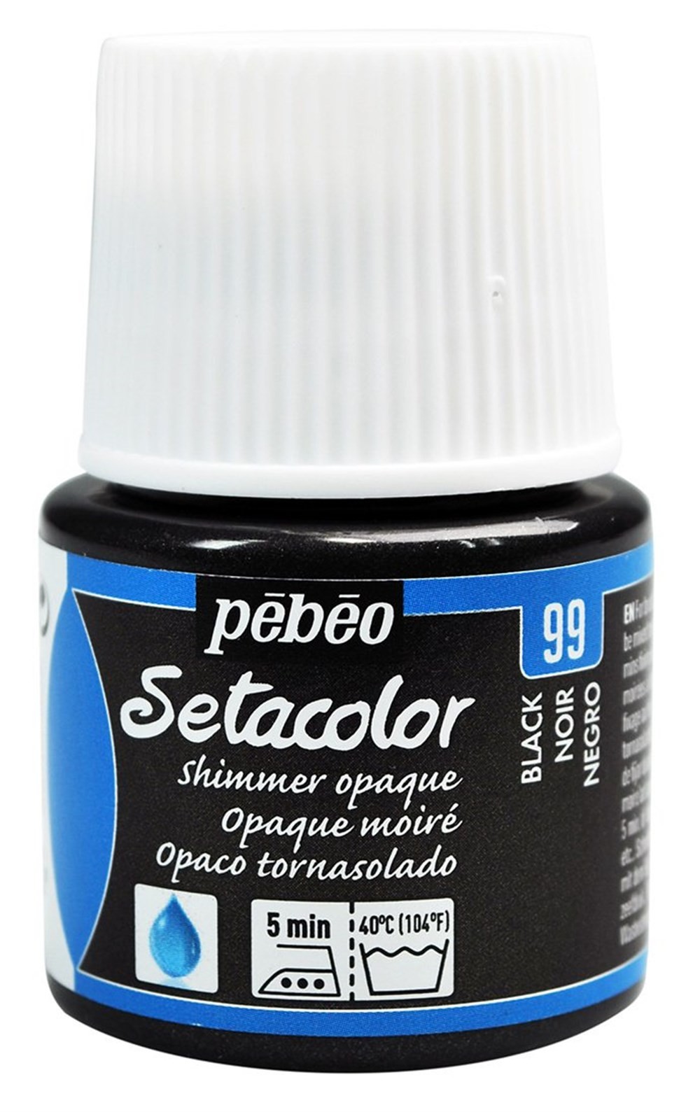 Pebeo Kumaş Boyası Opak 45 ml Black