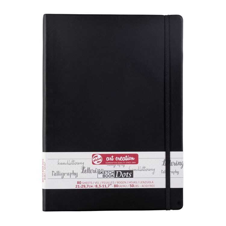 Talens Art Creation Dots Noktalı Eskiz Defteri 80 g 21x29,7 cm 80 Yaprak