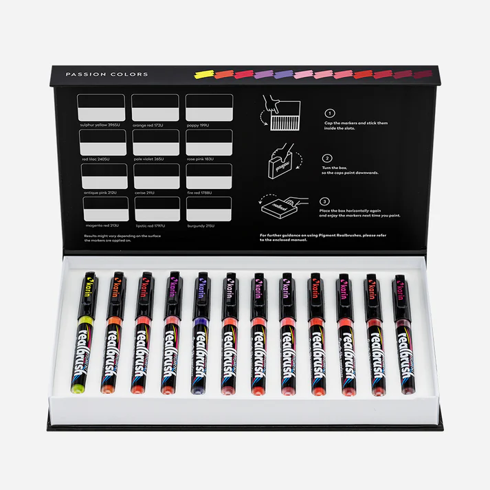 Realbrush Pigment Set 12 Passion Colors