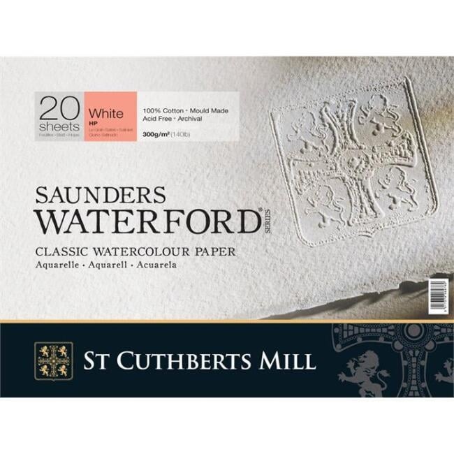 Saunders Waterford Suluboya Blok HP 41X31 cm 300gr 20syf