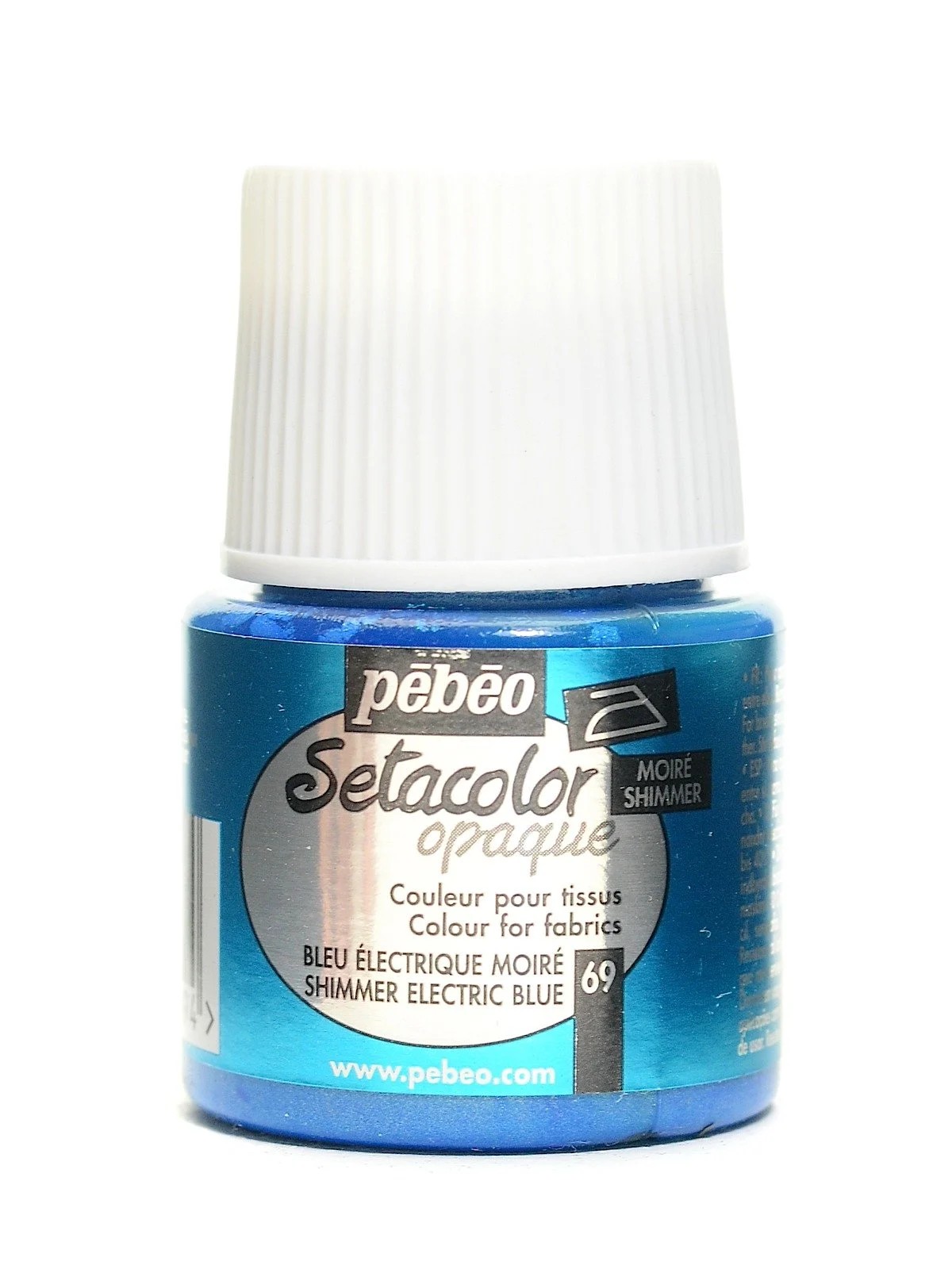 Pebeo Setacolor Opak Kumaş Boyası 45 ml YD Blue Electric Moire