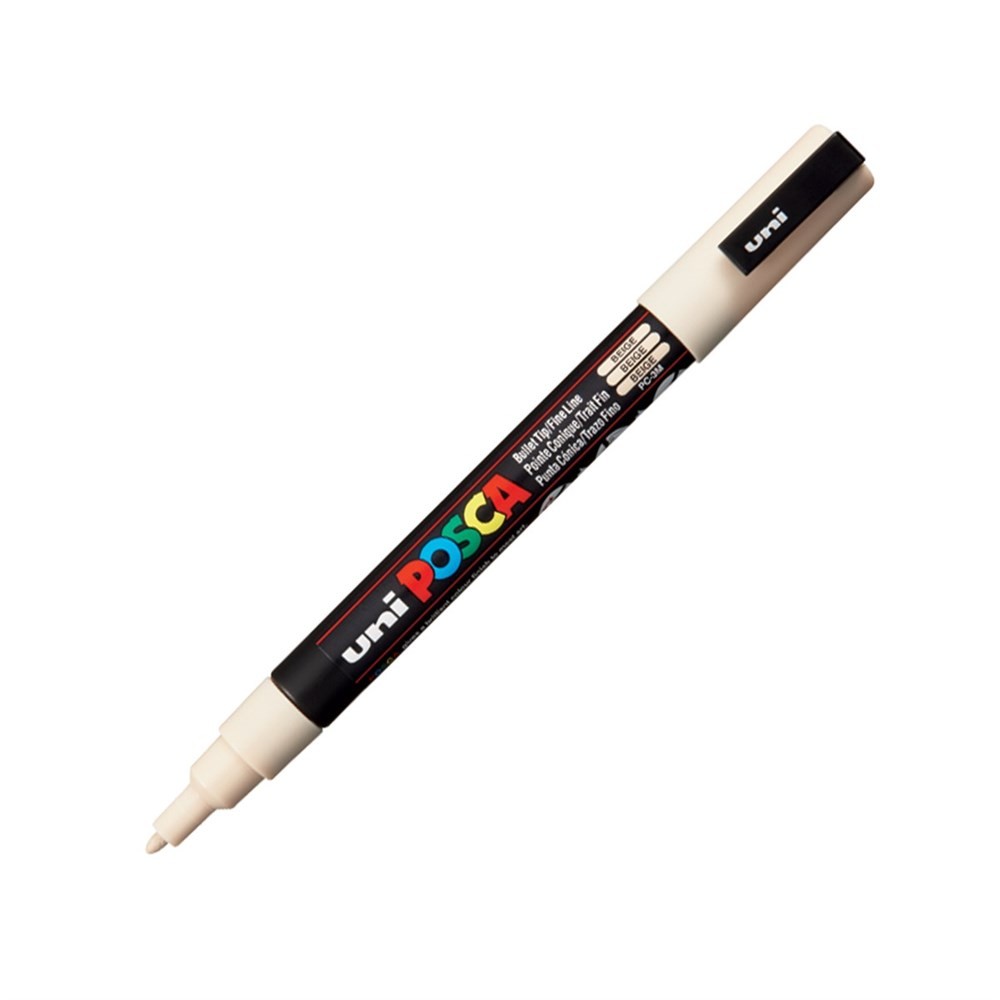 Uni Posca Pc-3M Boyama Markörü 0.9-1.3 mm Bej
