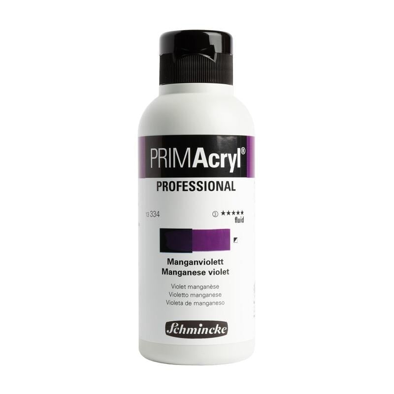 Schmincke Primacryl Artist Akrilik Boya 250 ml Seri 3 334 Manganese Violet Fluid