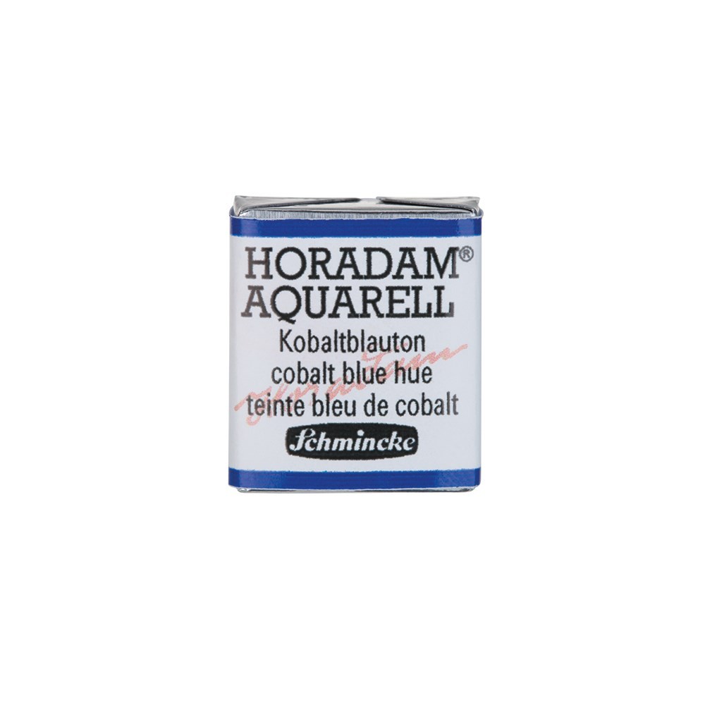 Schmincke Horadam Aquarell Artist Sulu Boya Cobalt Blue Hue 1/2 Tab.