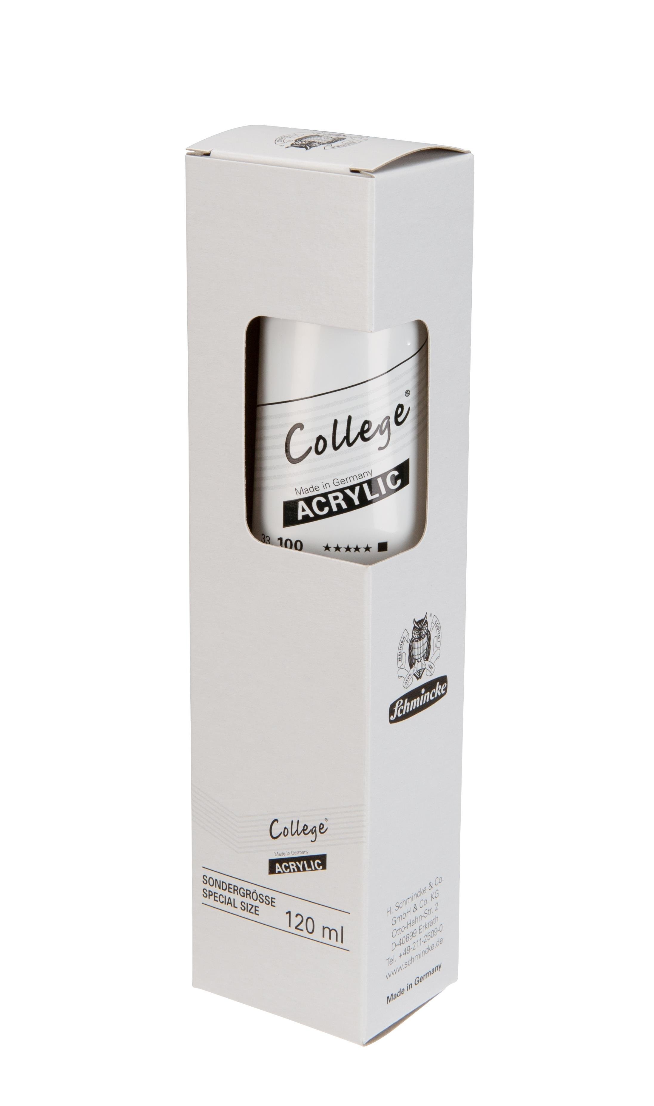 Schmincke College Acrylic Akrilik Boya 120 ml 100 White