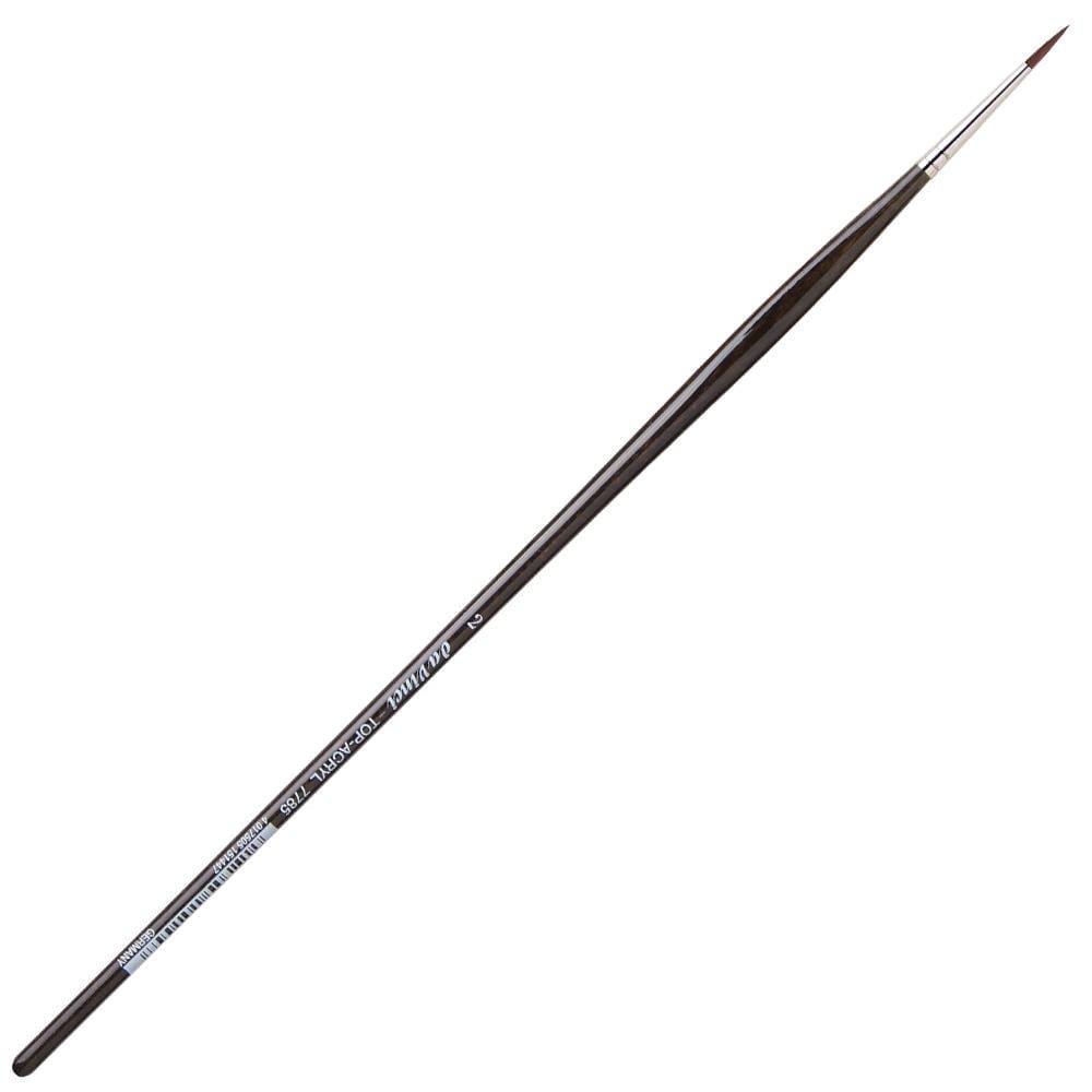 Da Vinci Top Acryl Sentetik Yuvarlak Akrilik ve Yağlı Boya Fırçası 7785 No:2