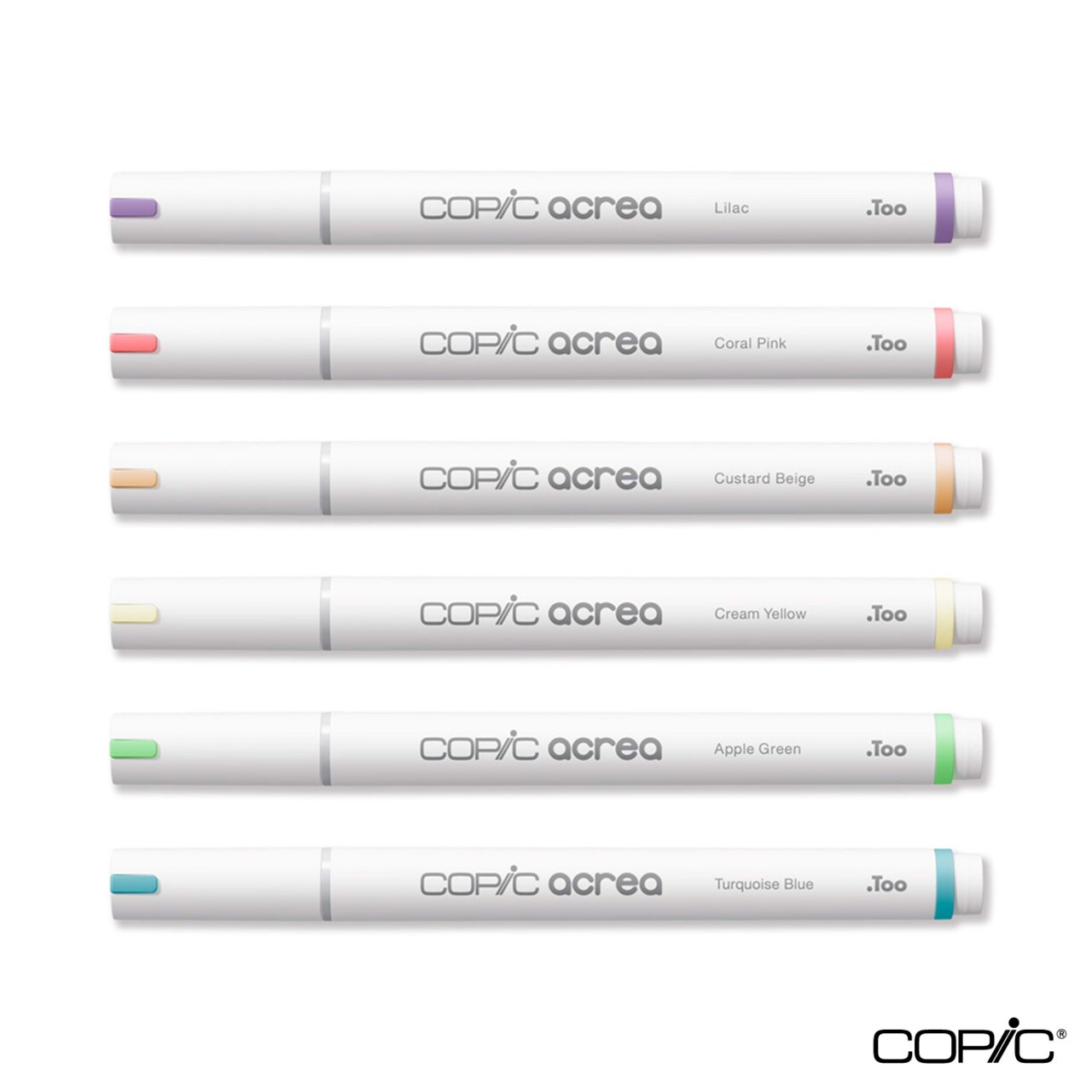 Copic Acrea Marker 6'lı Set Light