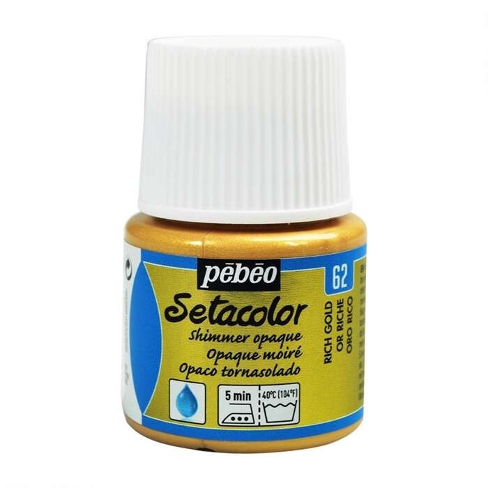 Pebeo Setacolor Opak Kumaş Boyası 45 ml YD Rich Gold