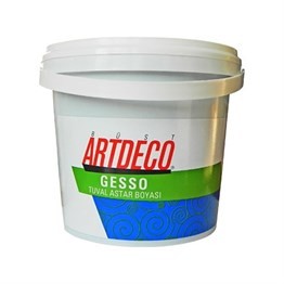 Artdeco Gesso Tuval Astar Boyası 1000 ml Beyaz