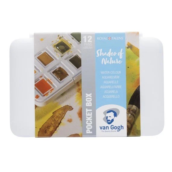 Talens Van Gogh Suluboya Shades Of Nature 12 Renk Set