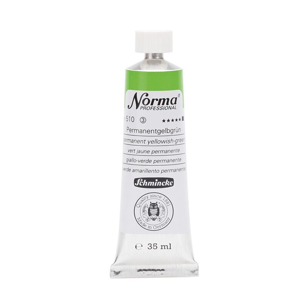 Schmincke Norma Profesyonel Permanent Yellowish-Green 35 ml