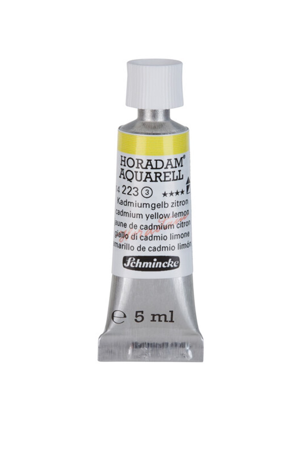 Schmincke Horadam Aquarell Suluboya 5 Ml Tüp 223 Cadmium Yellow Lemon