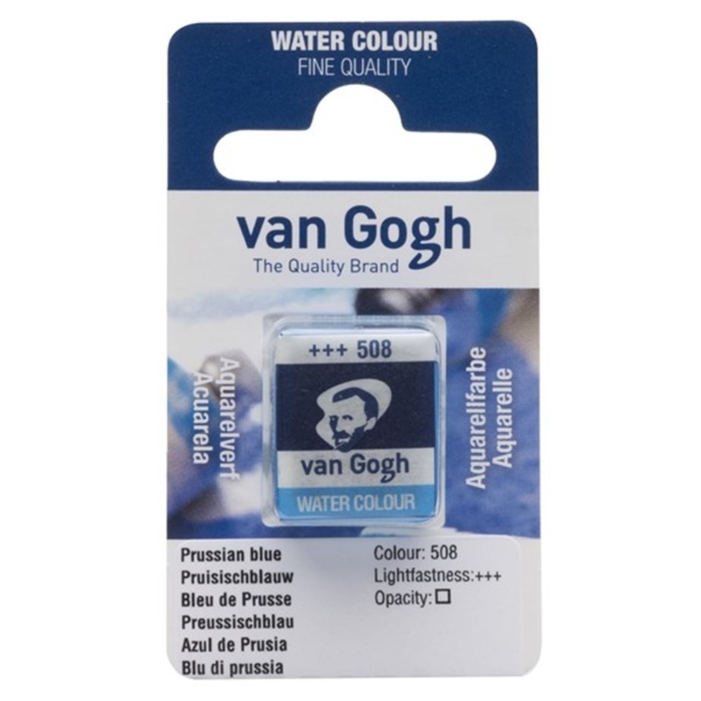 Talens Van Gogh Suluboya Tablet 508 Prussian Blue