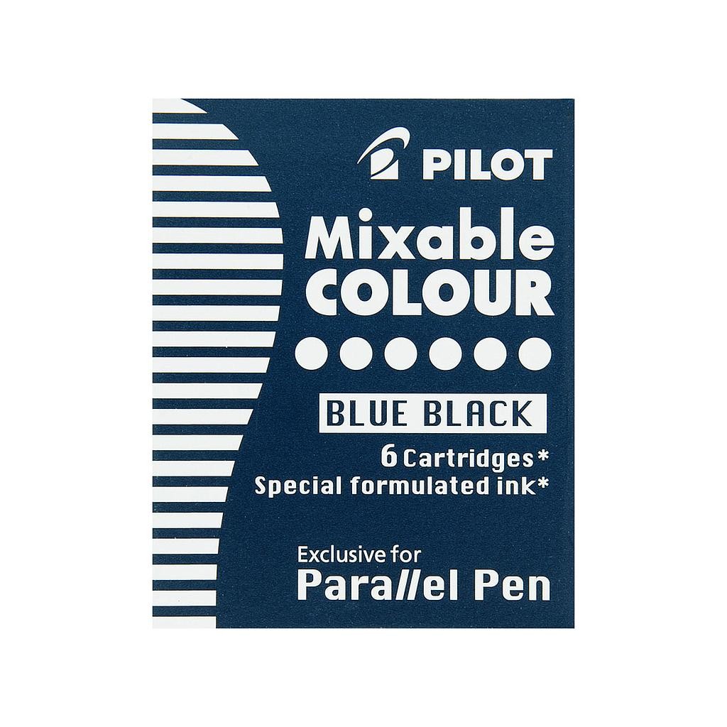 Pilot Parallel Pen Orjinal Kartuş Mavi-Siyah 6 Adet