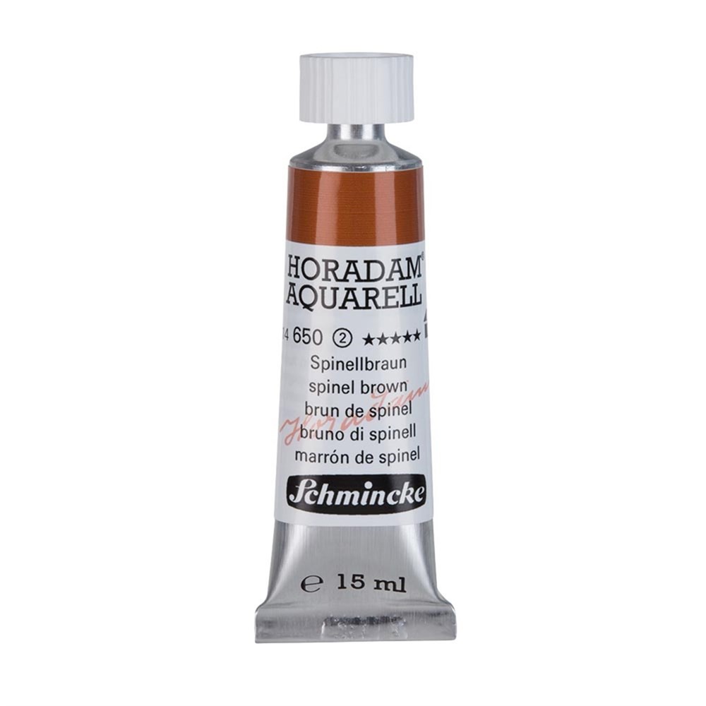 Schmincke Horadam Aquarell Artist Sulu Boya 15 ml Tüp Seri 2 650 Spinel Brown