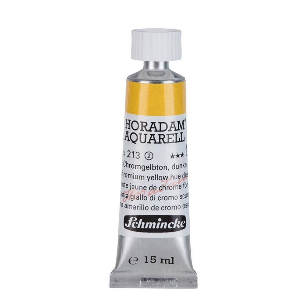 Schmincke Horadam Aquarell Artist Sulu Boya 15 ml Tüp Seri 2 213 Chrome Yellow Deep No Lead