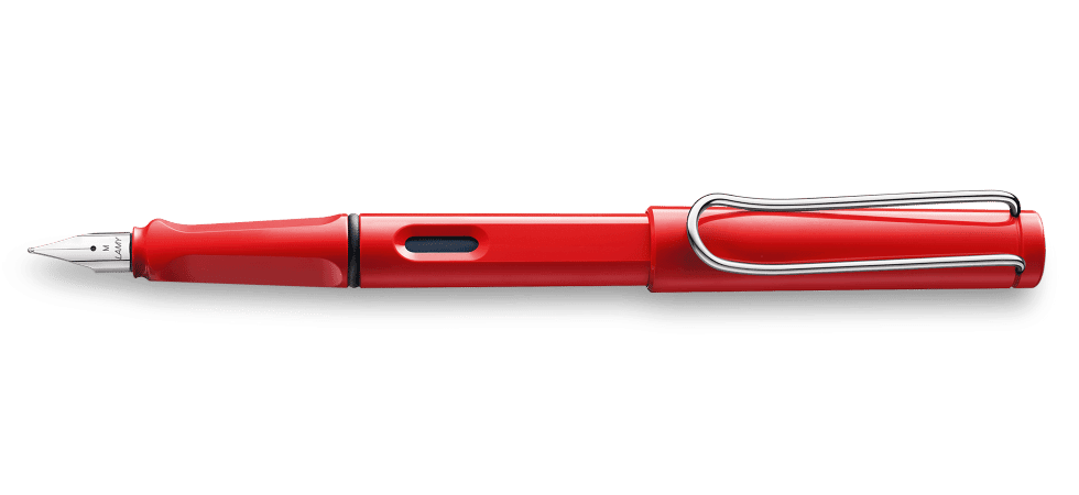 Lamy Safari Dolma Kalem Metal Klips M Uç Kırmızı